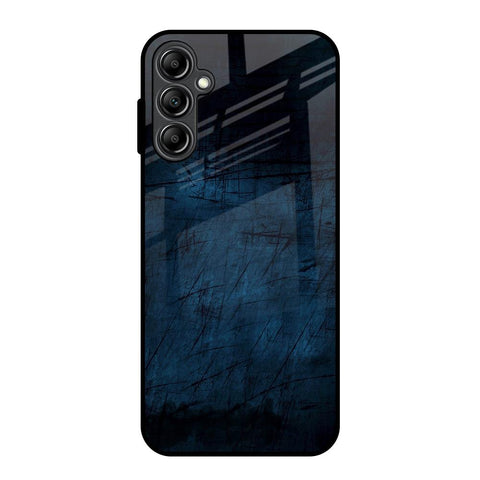 Dark Blue Grunge Glossy Case for Samsung Galaxy A14 5G