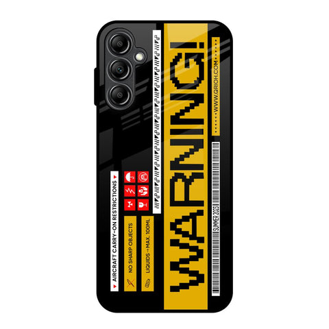Aircraft Warning Glossy Case for Samsung Galaxy A14 5G