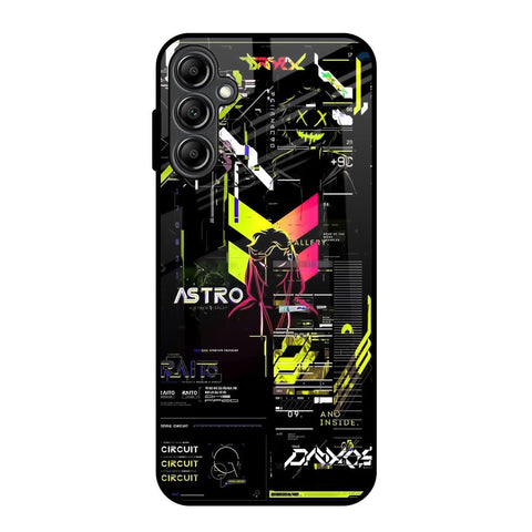 Astro Glitch Glossy Case for Samsung Galaxy A14 5G