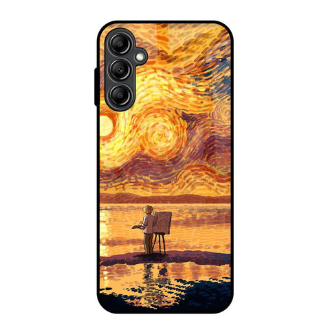 Sunset Vincent Glossy Case for Samsung Galaxy A14 5G