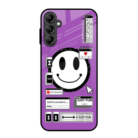 Code with Smile Glossy Case for Samsung Galaxy A14 5G