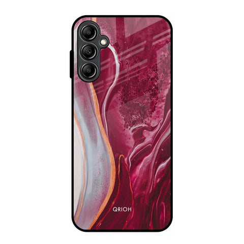 Crimson Ruby Glossy Case for Samsung Galaxy A14 5G