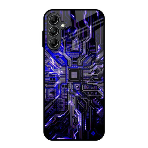 Techno Color Pattern Glossy Case For Samsung Galaxy A14 5G