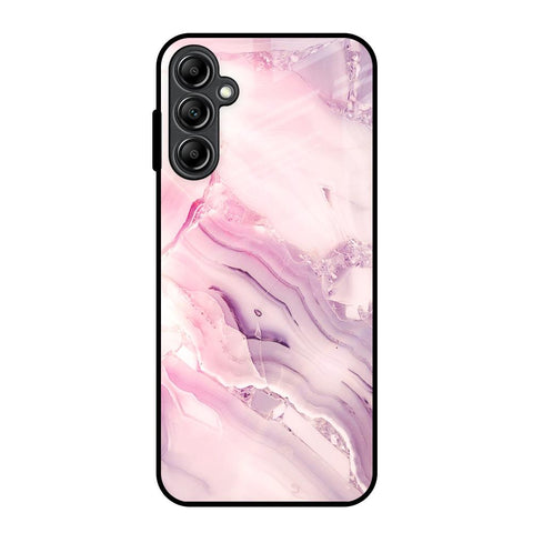 Diamond Pink Gradient Glossy Case For Samsung Galaxy A14 5G