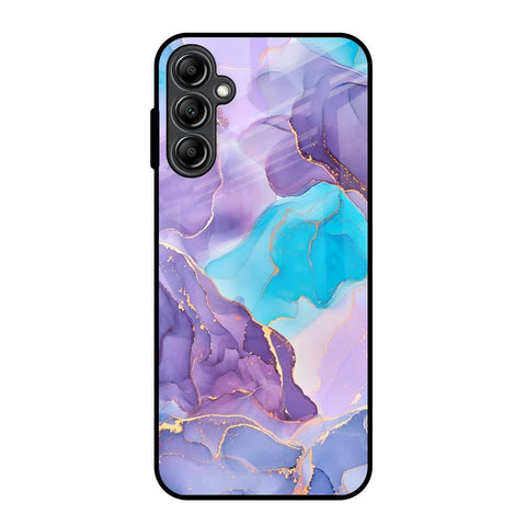 Alcohol ink Marble Glossy Case for Samsung Galaxy A14 5G