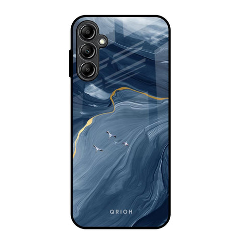 Deep Ocean Marble Glossy Case for Samsung Galaxy A14 5G