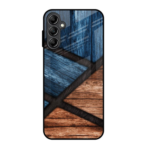 Wooden Tiles Glossy Case for Samsung Galaxy A14 5G