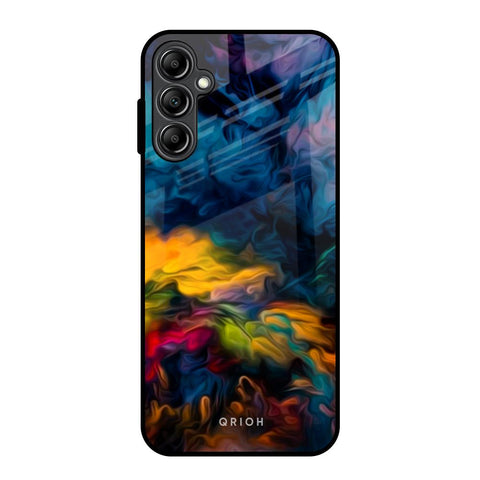 Multicolor Oil Painting Glossy Case for Samsung Galaxy A14 5G