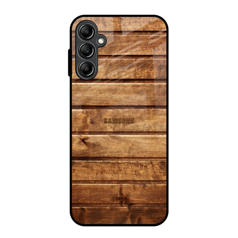 Wooden Planks Glossy Case for Samsung Galaxy A14 5G