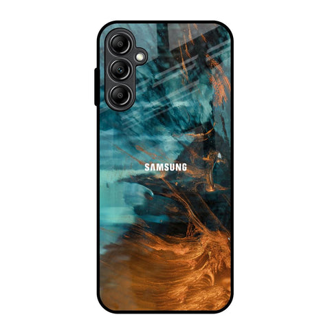 Golden Splash Glossy Case for Samsung Galaxy A14 5G