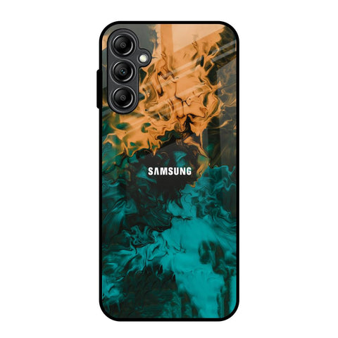 Watercolor Wave Glossy Case for Samsung Galaxy A14 5G
