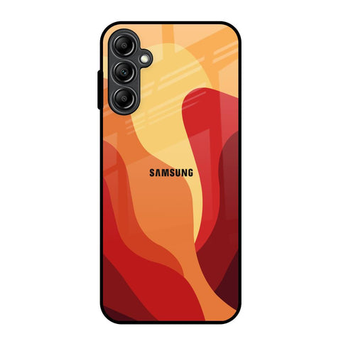 Magma Color Pattern Glossy Case for Samsung Galaxy A14 5G