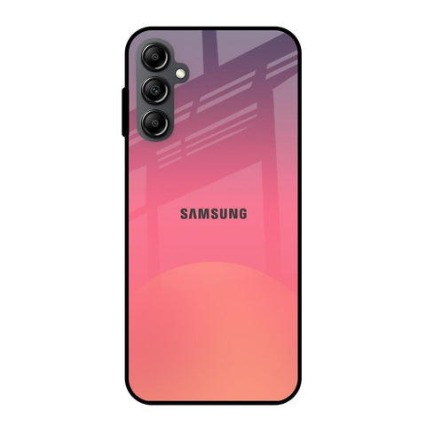 Sunset Orange Glossy Case for Samsung Galaxy A14 5G