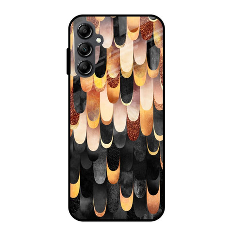 Bronze Abstract Glossy Case for Samsung Galaxy A14 5G
