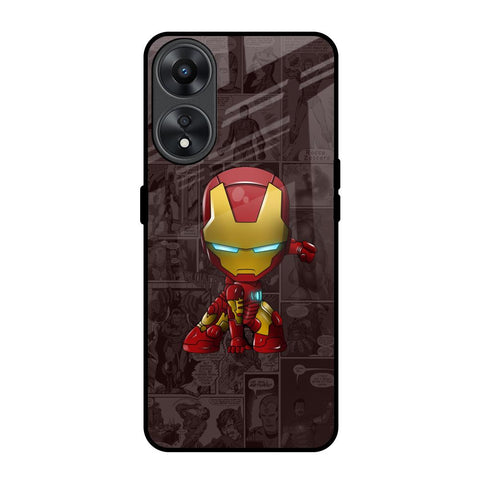 Angry Baby Super Hero Glossy Case for Oppo A78 5G