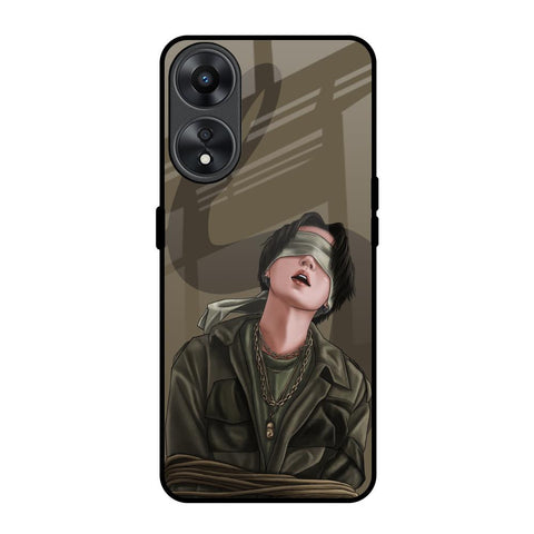 Blind Fold Glossy Case for Oppo A78 5G