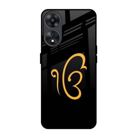 Luxury Fashion Initial Glossy Case for Oppo A78 5G