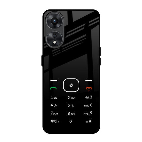 Classic Keypad Pattern Glossy Case for Oppo A78 5G