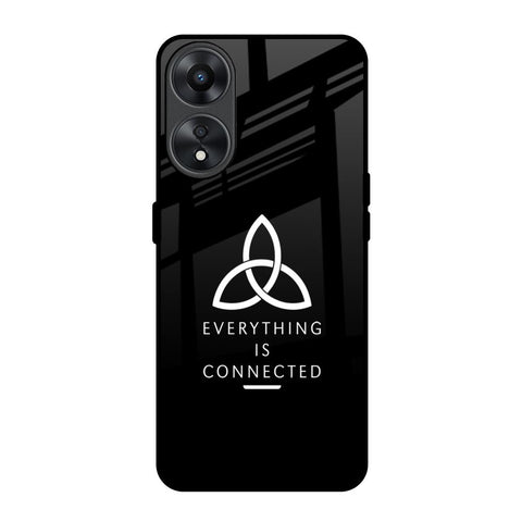 Everything Is Connected Glossy Case for Oppo A78 5G