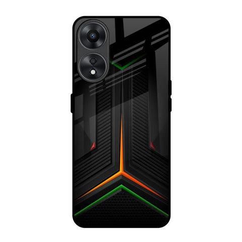 Modern Ultra Chevron Glossy Case for Oppo A78 5G