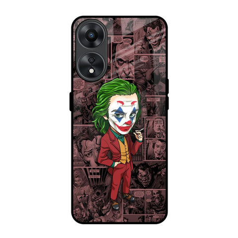 Joker Cartoon Glossy Case for Oppo A78 5G