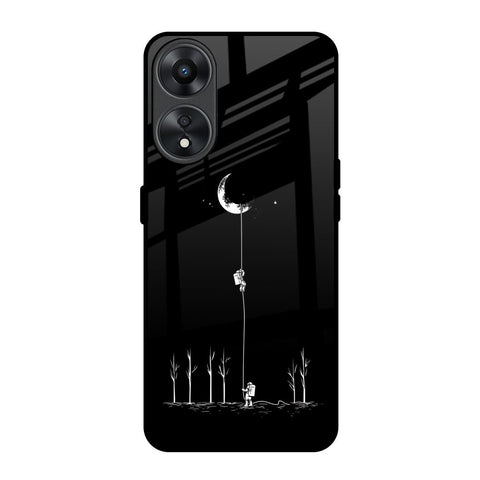 Catch the Moon Glossy Case for Oppo A78 5G