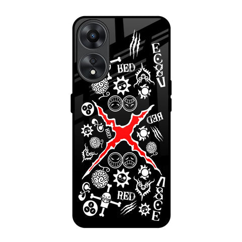 Red Zone Glossy Case for Oppo A78 5G