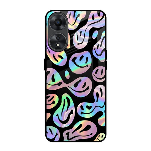 Acid Smile Glossy Case for Oppo A78 5G