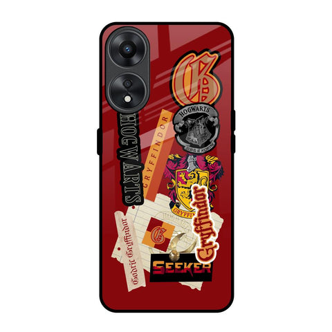 Gryffindor Glossy Case for Oppo A78 5G