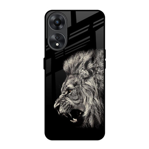 Brave Lion Glossy Case for Oppo A78 5G