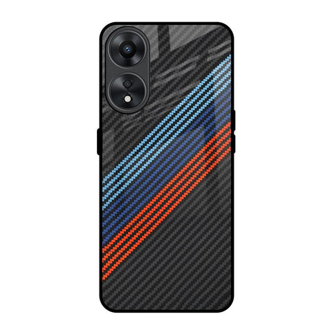 Carbon Inspired Glossy Case for Oppo A78 5G
