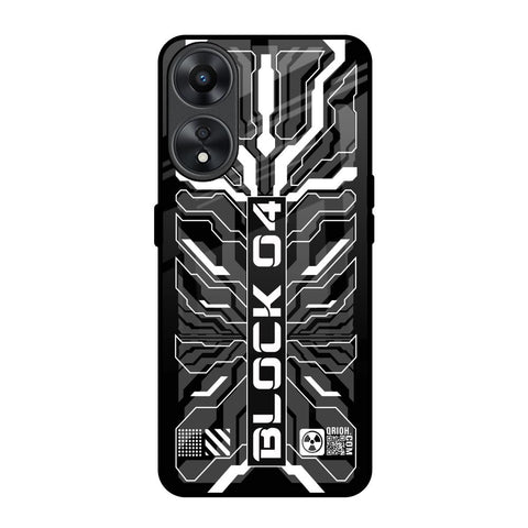 Monochrome Magic Glossy Case for Oppo A78 5G