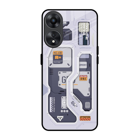 Tech Savvy Glossy Case for Oppo A78 5G