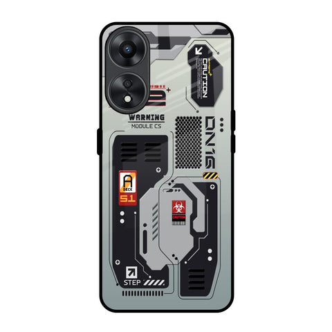 Techno Vibes Glossy Case for Oppo A78 5G