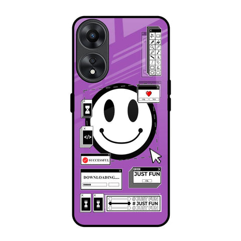 Code with Smile Glossy Case for Oppo A78 5G