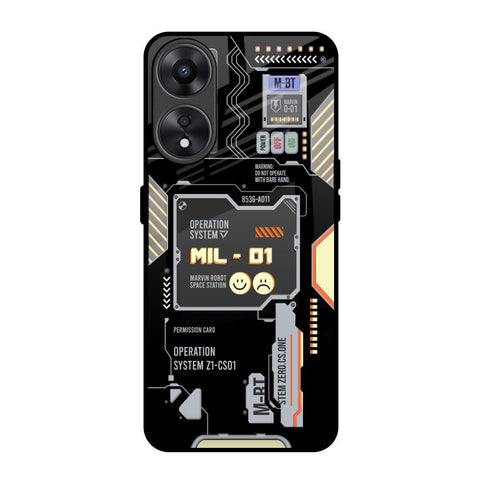 Exposed Parts Glossy Case for Oppo A78 5G