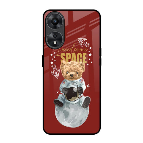 Astronaut Bear Glossy Case for Oppo A78 5G