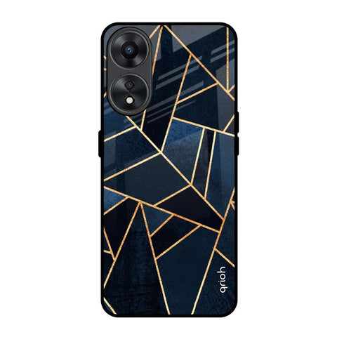 Abstract Tiles Glossy Case for Oppo A78 5G