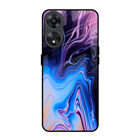 Psychic Texture Glossy Case for Oppo A78 5G