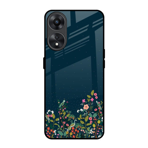 Small Garden Glossy Case For Oppo A78 5G