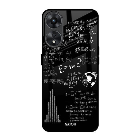 Funny Math Glossy Case for Oppo A78 5G