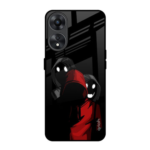 Shadow Character Glossy Case for Oppo A78 5G