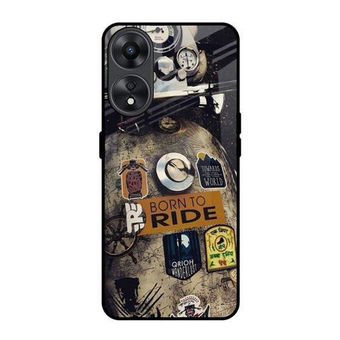 Ride Mode On Glossy Case for Oppo A78 5G