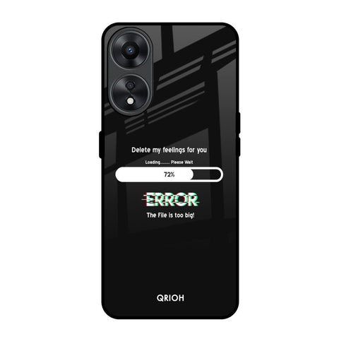 Error Glossy Case for Oppo A78 5G