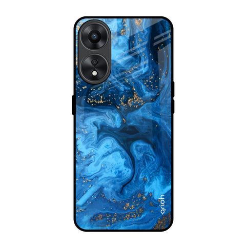 Gold Sprinkle Glossy Case for Oppo A78 5G