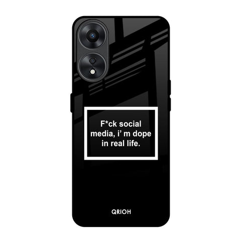 Dope In Life Glossy Case for Oppo A78 5G