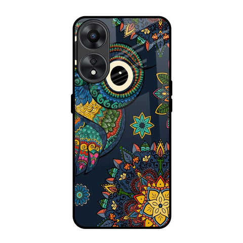 Owl Art Glossy Case for Oppo A78 5G
