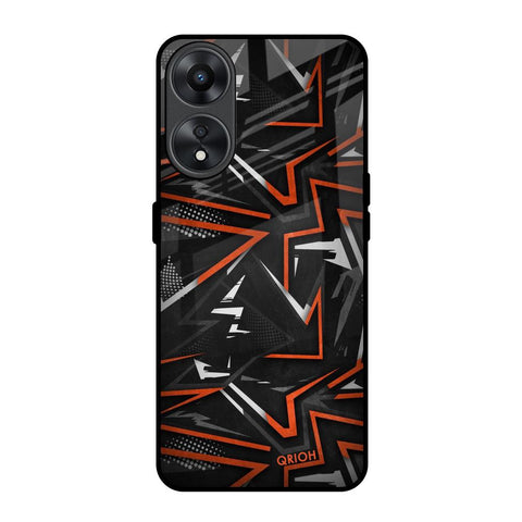 Vector Art Glossy Case for Oppo A78 5G