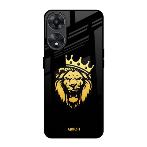 Lion The King Glossy Case for Oppo A78 5G