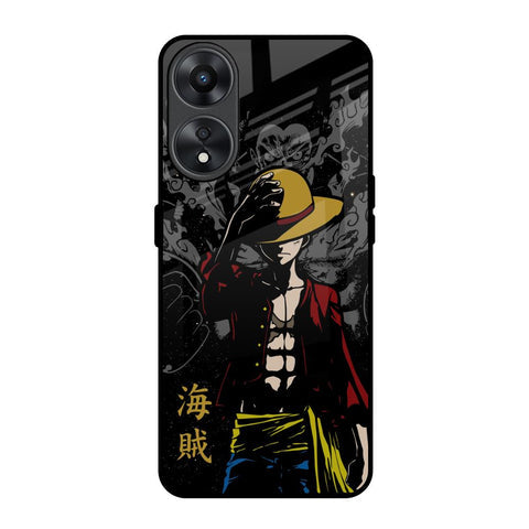 Dark Luffy Glossy Case for Oppo A78 5G